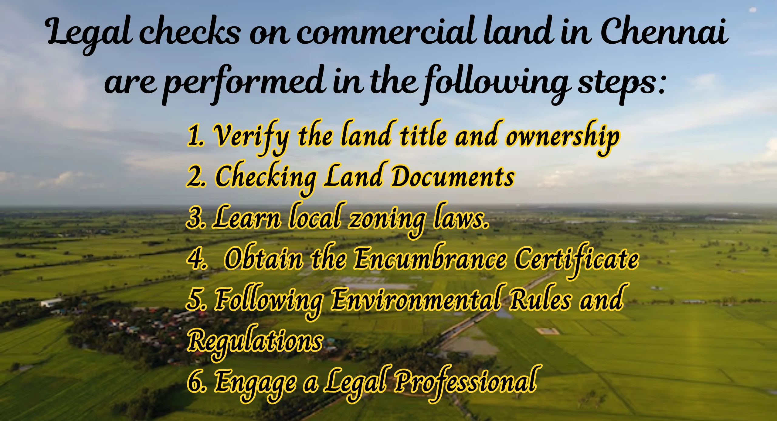 legal-checklist-for-buying-commercial-land-in-chennai